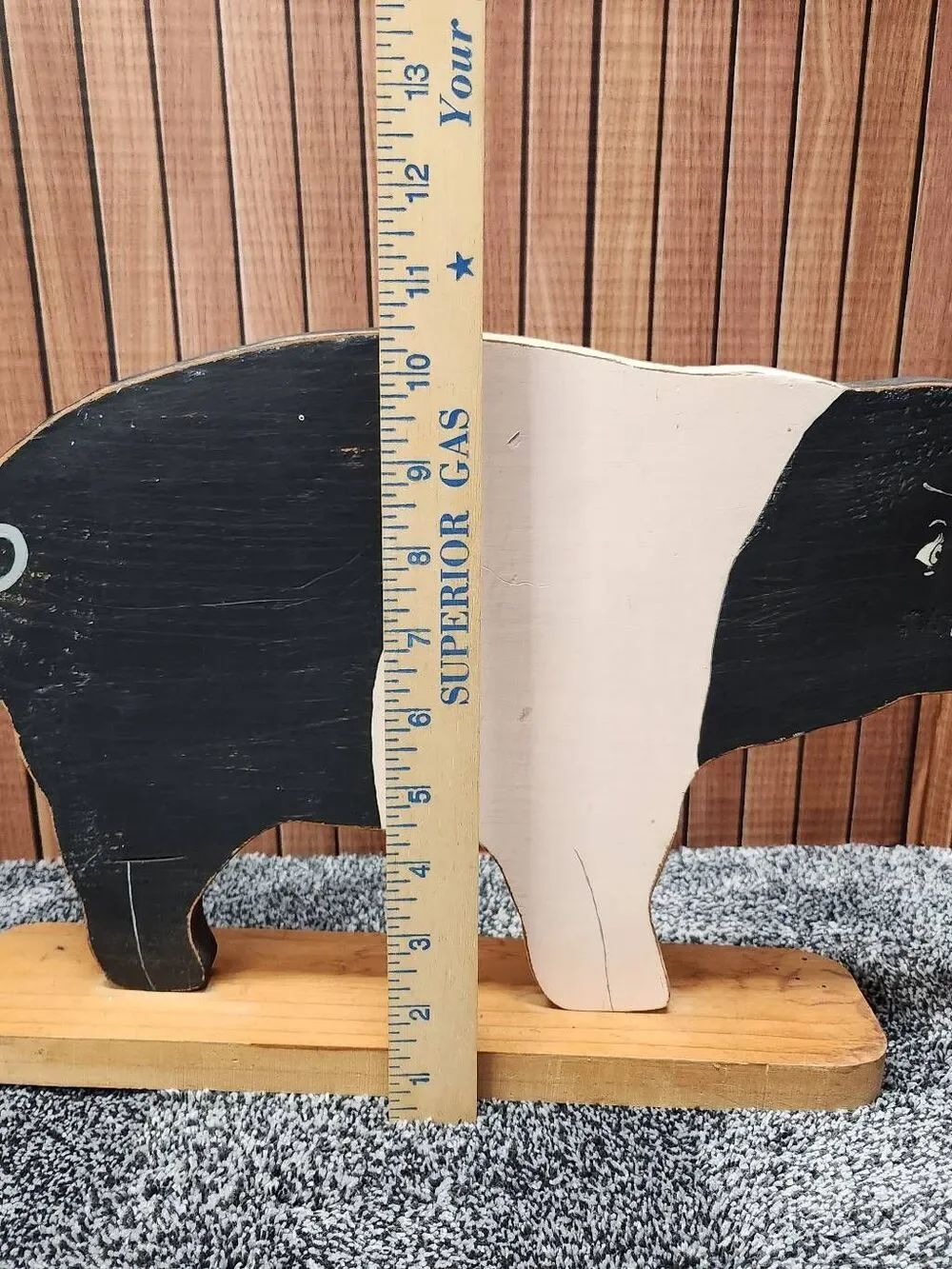 Wooden Pig Decor #A77 - Picture 9 of 12